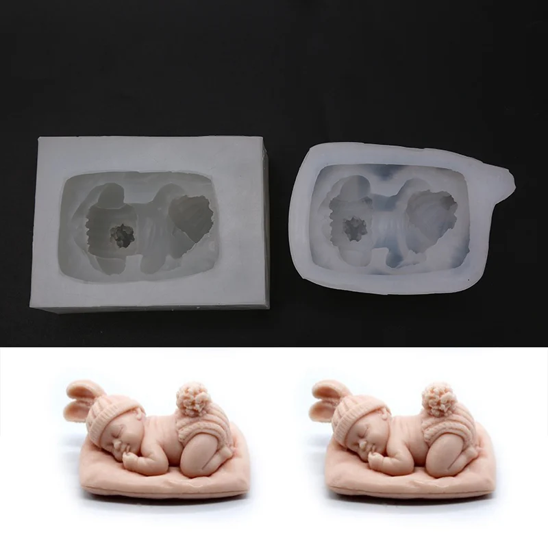 1PC Sleeping Baby Shape Silicone Cake Molds Fondant Mold Chocolate Mold Pastry DIY Home Crafts Car Decorations Accessories
1PC Sleeping Baby Shape Silicone Cake Molds Fondant Mold Chocolate Mold Pastry DIY Home Crafts Car Decorations Accessories