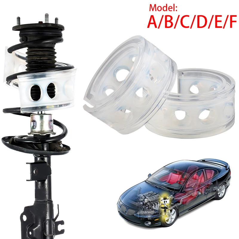 2pcs Car Shock Absorber ower Auto-Buffers Springs Bumpers A/B/C/D/E/F Type Universal For Cars Cushion Suspension Buffers
2pcs Car Shock Absorber ower Auto-Buffers Springs Bumpers A/B/C/D/E/F Type Universal For Cars Cushion Suspension Buffers