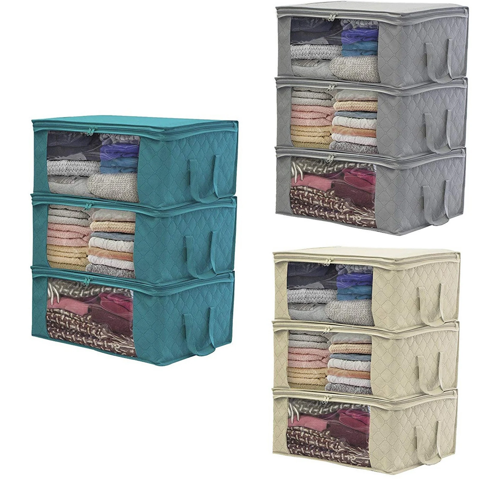 Large Clothing Storage Box Folding Storage Box Dirty Clothes Collecting Case Non Woven Fabric With Zipper Quilt Home Storage Box
Large Clothing Storage Box Folding Storage Box Dirty Clothes Collecting Case Non Woven Fabric With Zipper Quilt Home Storage Box