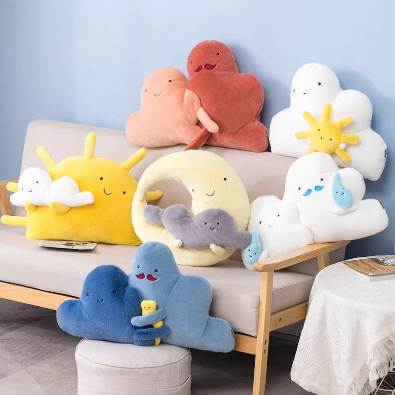 Kawaii Cloud Family Plush Toy Plush Pillow Kid Toys Baby Toys Girl Christmas Gifts Toys for Children Home Decor
Kawaii Cloud Family Plush Toy Plush Pillow Kid Toys Baby Toys Girl Christmas Gifts Toys for Children Home Decor