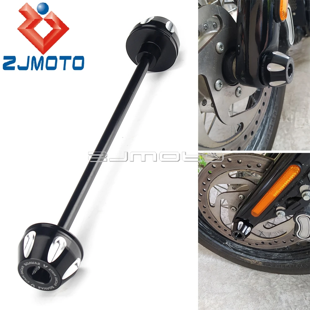 Front Rear Axle Fork Crash Slider CNC Fork Guard Cap For Harley Softail Standard 2018-2021 FXSTI FXST Motorbike Wheel Protector
Front Rear Axle Fork Crash Slider CNC Fork Guard Cap For Harley Softail Standard 2018-2021 FXSTI FXST Motorbike Wheel Protector