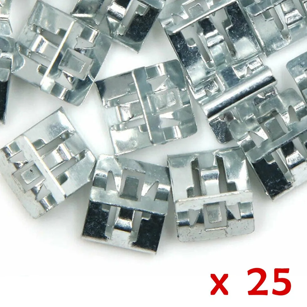 Clips Retainer Clip Console Dash Interior Replaces Retainer Silver Tone
Clips Retainer Clip Console Dash Interior Replaces Retainer Silver Tone