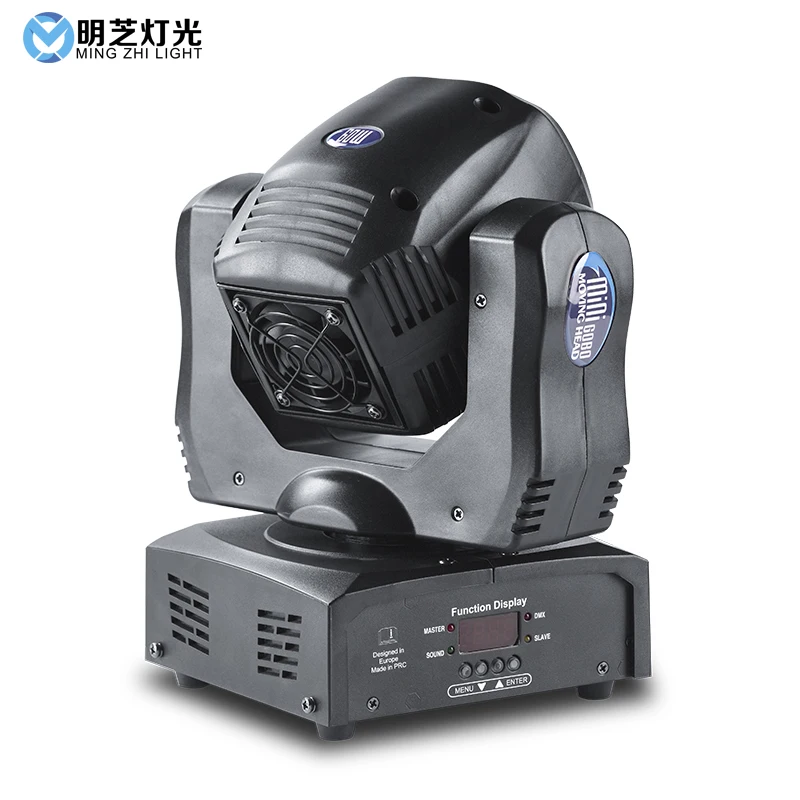Mingzhi 60W Four-prism Gobo Mini Moving Head Light Party light Bar Light KTV Bar Stage Lighting Effect
Mingzhi 60W Four-prism Gobo Mini Moving Head Light Party light Bar Light KTV Bar Stage Lighting Effect