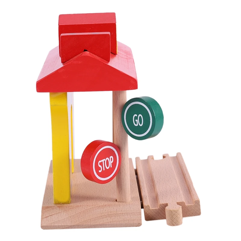 Wooden Station Clock Toys Rail Toys Barrier-Free Accessories Compatible Wooden Tracks Children's Toys
Wooden Station Clock Toys Rail Toys Barrier-Free Accessories Compatible Wooden Tracks Children's Toys