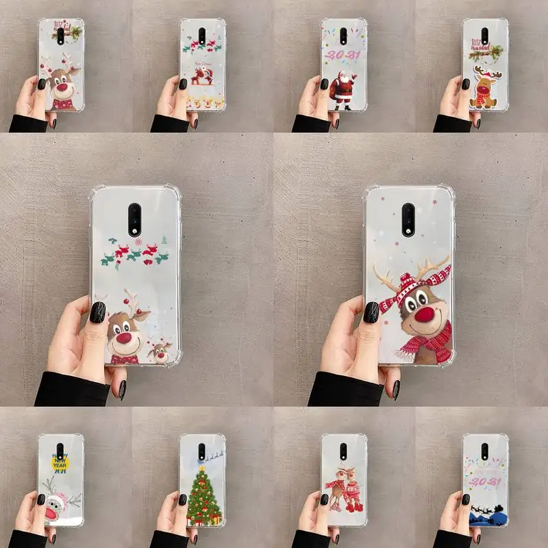 New Year Merry Christmas Elk Snowflake Phone Case Transparent For OnePlus MEIZU MEITU M 7 8 9 16 17 T PRO XS moible bag
New Year Merry Christmas Elk Snowflake Phone Case Transparent For OnePlus MEIZU MEITU M 7 8 9 16 17 T PRO XS moible bag