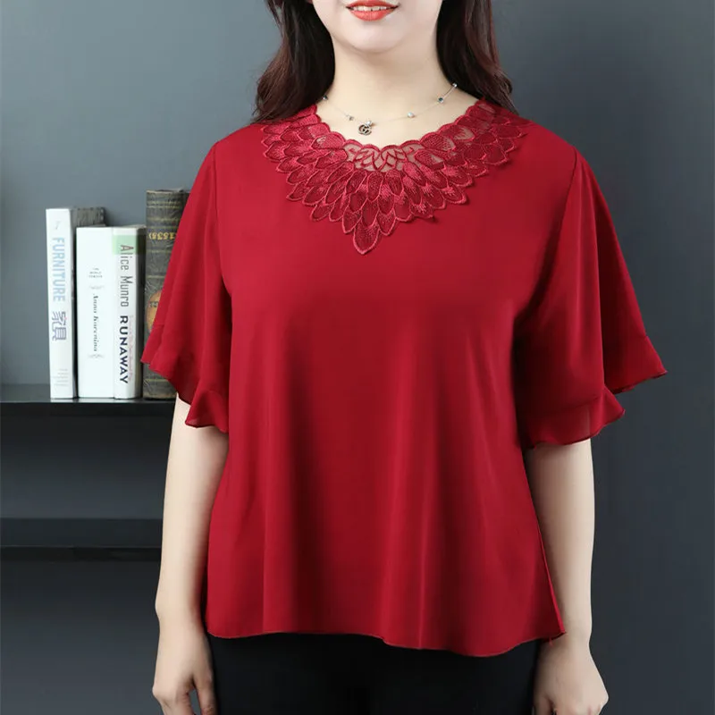 Размера плюс женская одежда летние Стиль вышитые блузки рубашки леди свободного покроя с коротким рукавом и О-образным вырезом, зимний и Цв...
Размера плюс женская одежда летние Стиль вышитые блузки рубашки леди свободного покроя с коротким рукавом и О-образным вырезом, зимний и Цв...