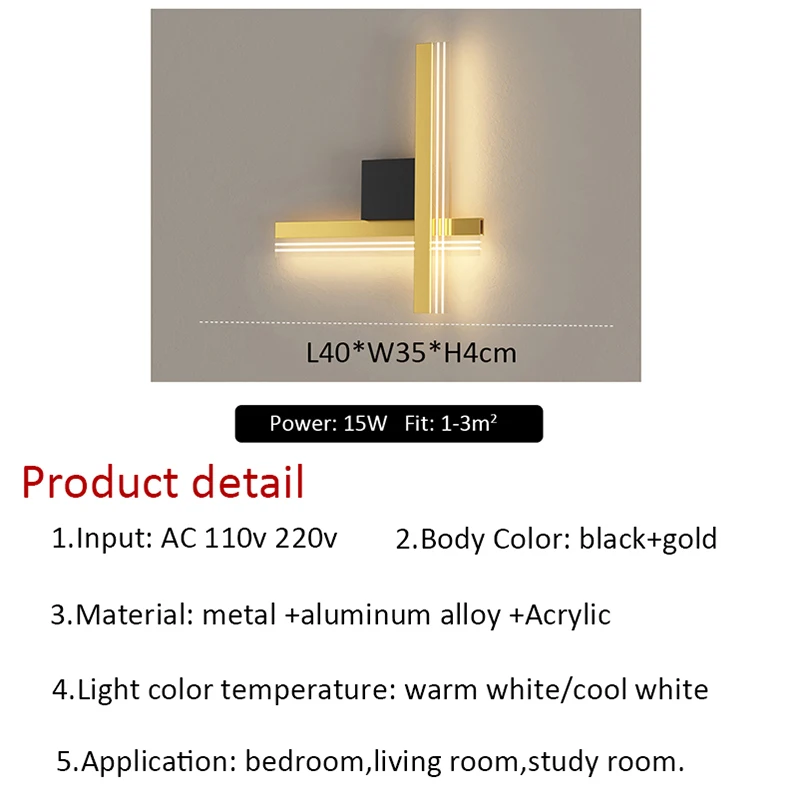 Minimalist LED Wall Lamp Bedside Lights Home Indoor Decor Lights for Living Room Bedroom Mirror Front Lamps Aisle Wall Sconces
Minimalist LED Wall Lamp Bedside Lights Home Indoor Decor Lights for Living Room Bedroom Mirror Front Lamps Aisle Wall Sconces