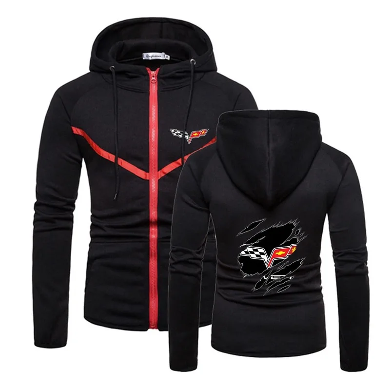 2021 Men new Spring Corvette Logo Muscle Sportswear Quality Comfortable Wild Hooded Fitness Zipper Sweatshirts Hoodies
2021 Men new Spring Corvette Logo Muscle Sportswear Quality Comfortable Wild Hooded Fitness Zipper Sweatshirts Hoodies