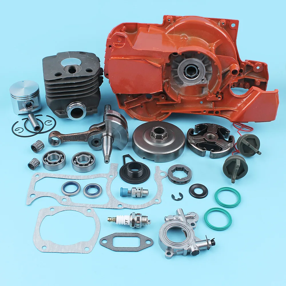 Crankcase Crankshaft Clutch Drum 50mm Cylinder Kit For Husqvarna 362 365 371 372 Chainsaw Oil Pump Cap Seal Bearing Sprocket
Crankcase Crankshaft Clutch Drum 50mm Cylinder Kit For Husqvarna 362 365 371 372 Chainsaw Oil Pump Cap Seal Bearing Sprocket