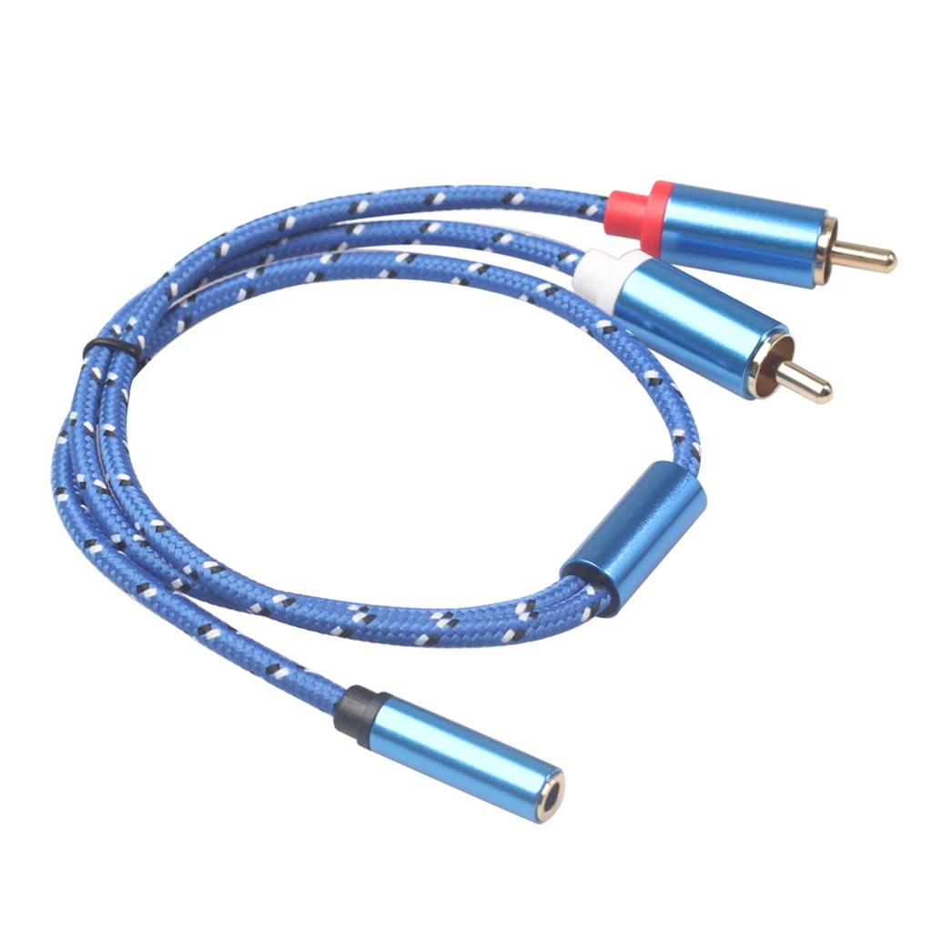TPE 3,5 мм стерео аудио гнездо до 2 RCA штекерные конвертеры 40 см 3610F-04 синий X1
TPE 3,5 мм стерео аудио гнездо до 2 RCA штекерные конвертеры 40 см 3610F-04 синий X1