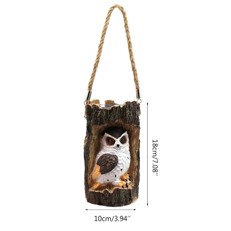 Stump Owl Lawn Hanging Night Light Solar Powered Garden Lawn Lamp Outdoor LED Creative Decorative Landscape Path Lawn
Stump Owl Lawn Hanging Night Light Solar Powered Garden Lawn Lamp Outdoor LED Creative Decorative Landscape Path Lawn