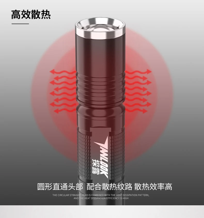 Aluminum Mini Flashlight Long Shot Waterproof Outdoor Lighting Flashlight Torches Super Powerful Linternas Home Supplies DI50SDT
Aluminum Mini Flashlight Long Shot Waterproof Outdoor Lighting Flashlight Torches Super Powerful Linternas Home Supplies DI50SDT
