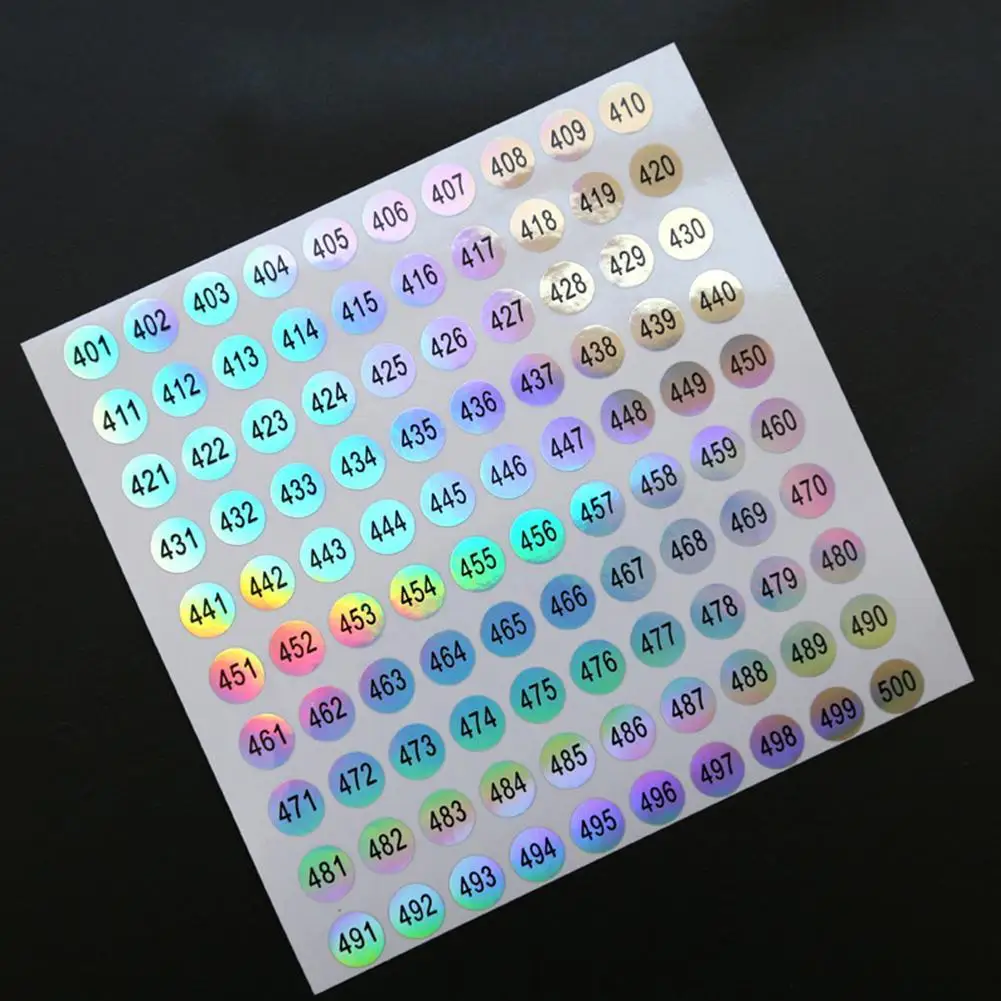 Round Waterproof Nail Sticker Laser Gradient Color Digital Label, Self-adhesive Number Sticker Gel Polishing Mark Manicure Tool
Round Waterproof Nail Sticker Laser Gradient Color Digital Label, Self-adhesive Number Sticker Gel Polishing Mark Manicure Tool