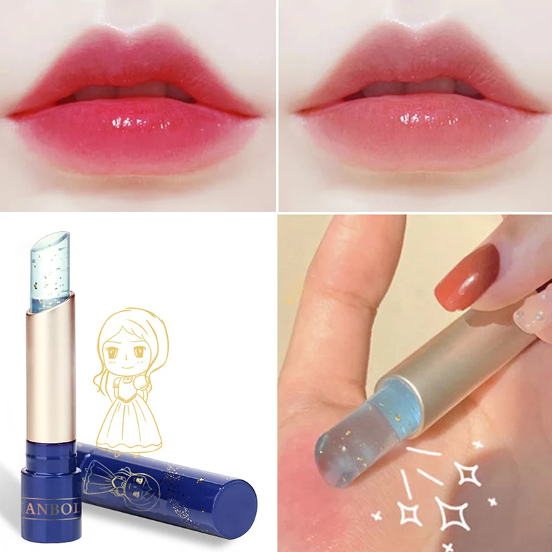 Gold Foil Lipstick Moisturizing Base Makeup Temperature Color Changing Lip Care Waterproof Beauty Natural Long Lasting Lip Balm 
Gold Foil Lipstick Moisturizing Base Makeup Temperature Color Changing Lip Care Waterproof Beauty Natural Long Lasting Lip Balm