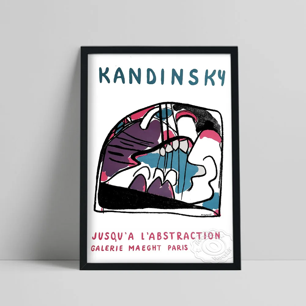 Wassily Kandinsky Exhibition Poster, Kandinsky Jusqu’A L’Abstraction Painting, French Vintage Wall Art, Living Room Wall Decor
Wassily Kandinsky Exhibition Poster, Kandinsky Jusqu’A L’Abstraction Painting, French Vintage Wall Art, Living Room Wall Decor