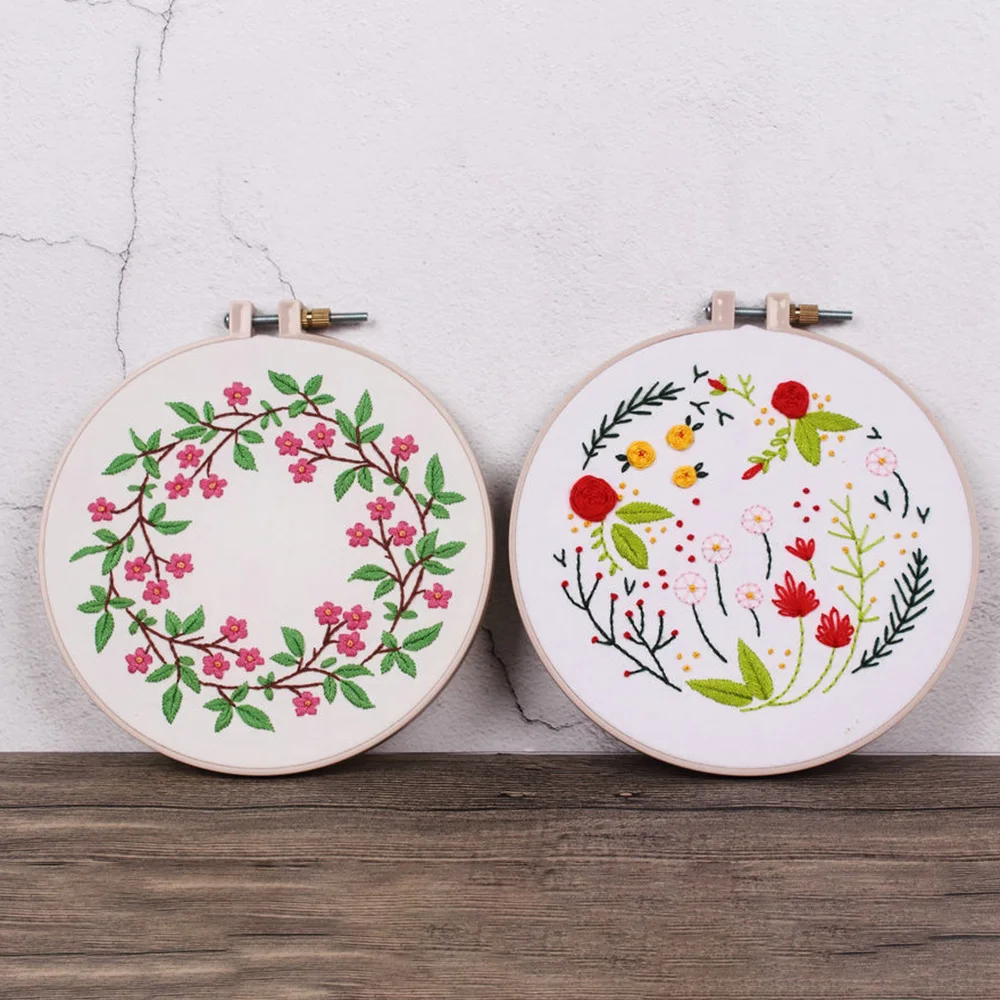 Diy Embroidery Kit European Style Floral Handmade Cross Stitch Set For Beginners Crafts Sewing Tool Creative Gift Needlework
Diy Embroidery Kit European Style Floral Handmade Cross Stitch Set For Beginners Crafts Sewing Tool Creative Gift Needlework