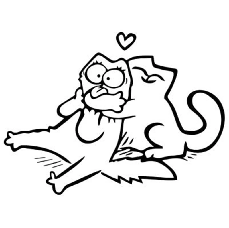 Creativity Black/Sliver Lovely Cartoon Cats Car Funny Sticker Automotive Goods Cars Styling and Decals Products PVC 18cmX18cm
Creativity Black/Sliver Lovely Cartoon Cats Car Funny Sticker Automotive Goods Cars Styling and Decals Products PVC 18cmX18cm