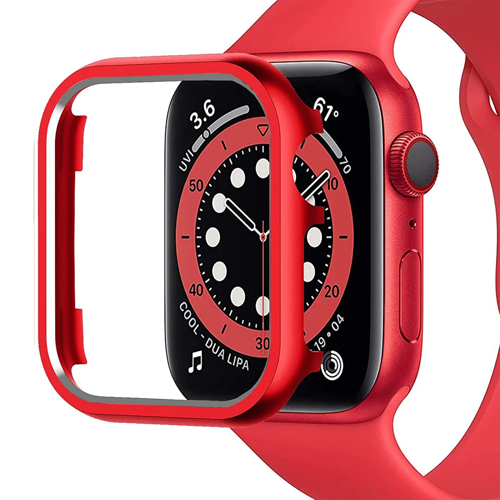 Cover for Apple Watch Series 6/5/4/3/SE Super Aluminum Alloy Protective Bumper Scratch Protective iwatch Case 44mm 42mm 40/38mm
Cover for Apple Watch Series 6/5/4/3/SE Super Aluminum Alloy Protective Bumper Scratch Protective iwatch Case 44mm 42mm 40/38mm