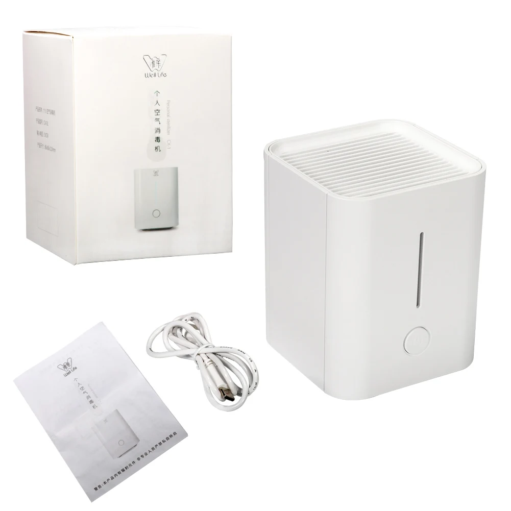 Tirol Personal Purifier Small Home Quiet Air Cleaner With Filter Type-C Charging High-Efficiency Activated Carbon Filter T26486a 
Tirol Personal Purifier Small Home Quiet Air Cleaner With Filter Type-C Charging High-Efficiency Activated Carbon Filter T26486a