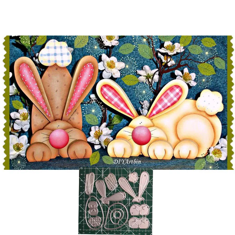 2 шт. кролик металлический Трафаретный вырубной штамп рельефное тиснение для скрапбукинга ремесло Die Набор «сделай сам» для изготовления от...
2 шт. кролик металлический Трафаретный вырубной штамп рельефное тиснение для скрапбукинга ремесло Die Набор «сделай сам» для изготовления от...