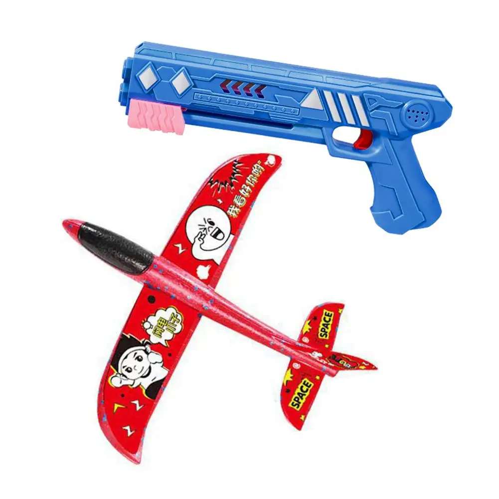 Shooting Gam Airplane Launcher Toy Light Foam Flying Plane Bubble Catapult Plane One-Click Ejection Airplane Model Airplane Toys
Shooting Gam Airplane Launcher Toy Light Foam Flying Plane Bubble Catapult Plane One-Click Ejection Airplane Model Airplane Toys