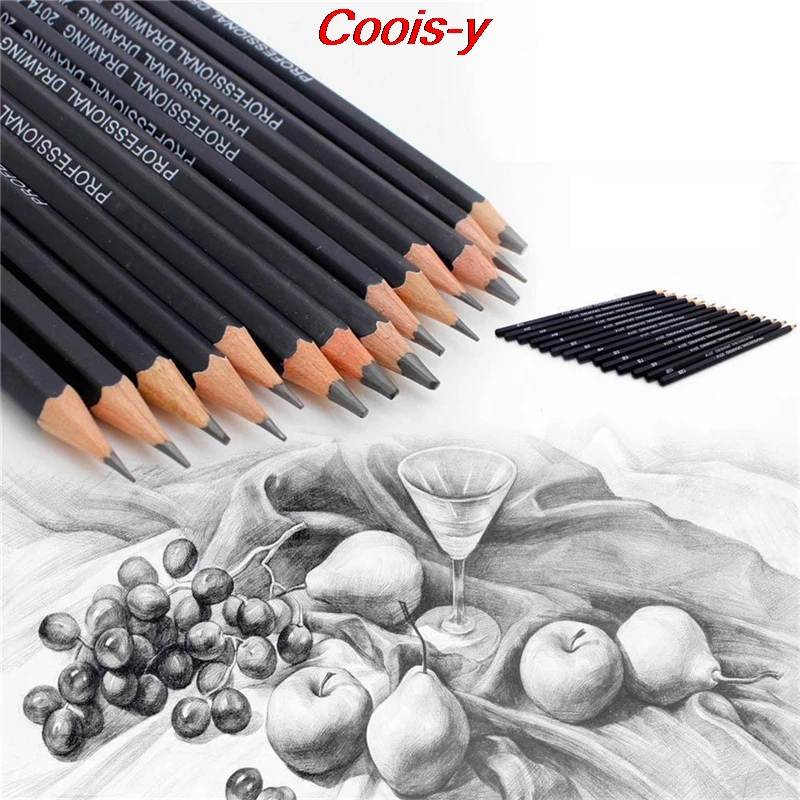 10/12/14pcs Professional Sketch and Drawing Writing Pencil Stationery Supply 1B2B 3B 4B 5B 6B 7B 8B 10B12B 2H 4H6H Black Matte
10/12/14pcs Professional Sketch and Drawing Writing Pencil Stationery Supply 1B2B 3B 4B 5B 6B 7B 8B 10B12B 2H 4H6H Black Matte