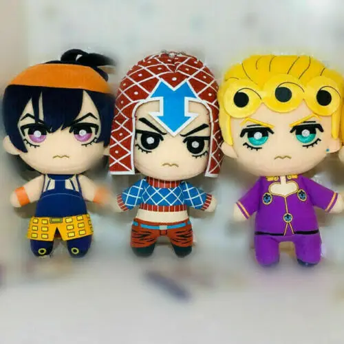 Adventure Золотой ветер плюшевые Giorno Narancia Mista игрушки куклы Новый|Персонажи