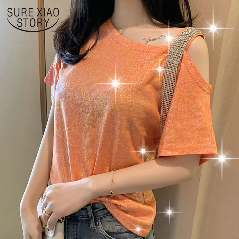 2021 Summer New Diamond Tassel Sequined Cotton shirt Short Sleeve Skew Collar Candy Color Blouse Women Chemisier Femme 9466
2021 Summer New Diamond Tassel Sequined Cotton shirt Short Sleeve Skew Collar Candy Color Blouse Women Chemisier Femme 9466