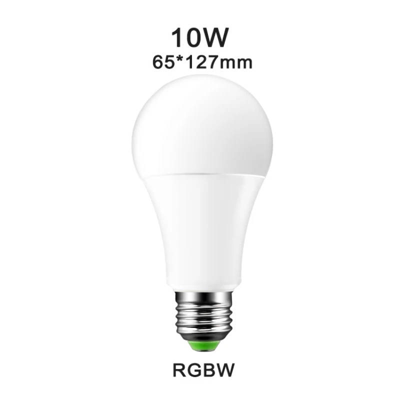 E27 10W RGB LED Bulb Replaceable Bulb Colorful Dimmable Light RGBW LED Light with Infrared Remote Control + Memory Mode
E27 10W RGB LED Bulb Replaceable Bulb Colorful Dimmable Light RGBW LED Light with Infrared Remote Control + Memory Mode