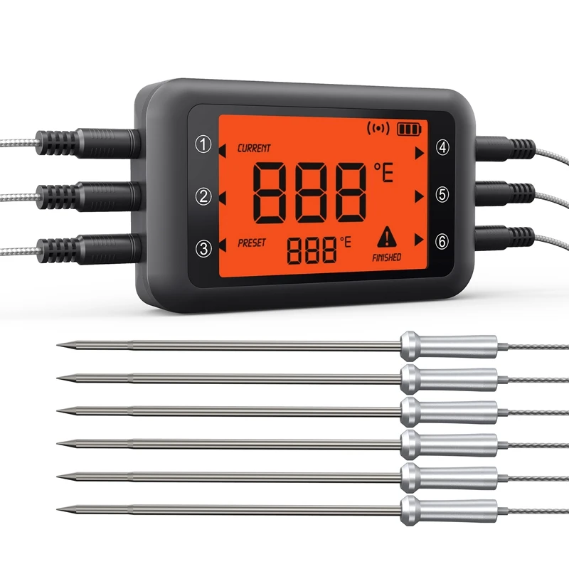 Digital Kitchen Thermometer for Oven Beer Meat Cooking Food Probe BBQ Electronic Oven Thermometer Kitchen Tools 
Digital Kitchen Thermometer for Oven Beer Meat Cooking Food Probe BBQ Electronic Oven Thermometer Kitchen Tools