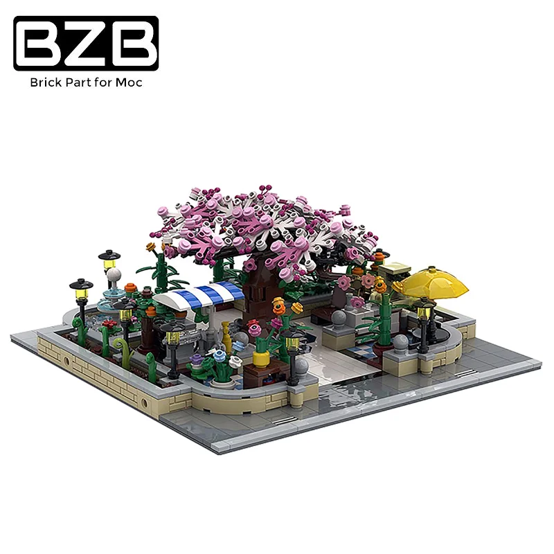 BZB MOC Compatibles 26379 Street View Block Botanical Garden Building Block Model Botanical Garden Building Toys Gifts For Kids 
BZB MOC Compatibles 26379 Street View Block Botanical Garden Building Block Model Botanical Garden Building Toys Gifts For Kids