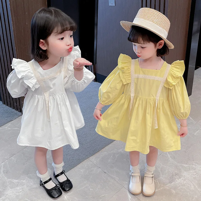 Girl Dress Kids Baby Gown 2021 Solid Spring Autumn Toddler School Uniform Dresses Christmas Cotton Children Clothing
Girl Dress Kids Baby Gown 2021 Solid Spring Autumn Toddler School Uniform Dresses Christmas Cotton Children Clothing