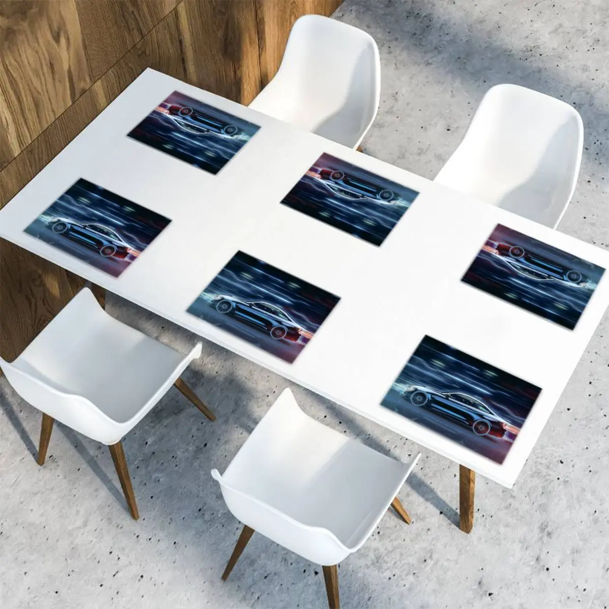 Table Mats Drink Coaster Table Placemats High Speed Sports Car Coffee Mug Cup Coasters 6 PCS Non-slip Pads
Table Mats Drink Coaster Table Placemats High Speed Sports Car Coffee Mug Cup Coasters 6 PCS Non-slip Pads