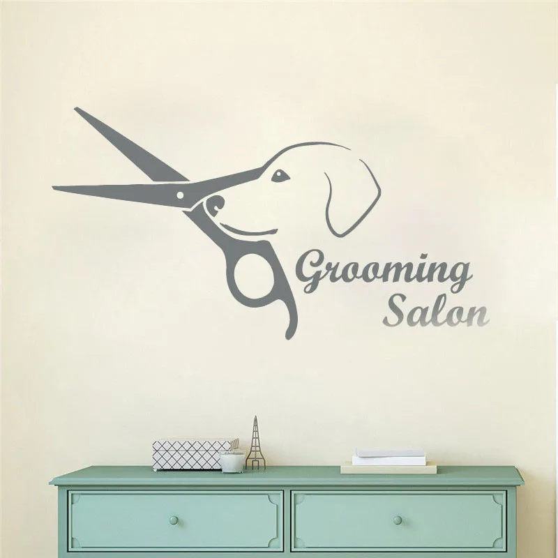 Fashion Pet Salon Shop Sticker Grooming Salon Wall Sticker Cute Decals Vinyl Art Design Poster Mural Wall Decals W722
Fashion Pet Salon Shop Sticker Grooming Salon Wall Sticker Cute Decals Vinyl Art Design Poster Mural Wall Decals W722