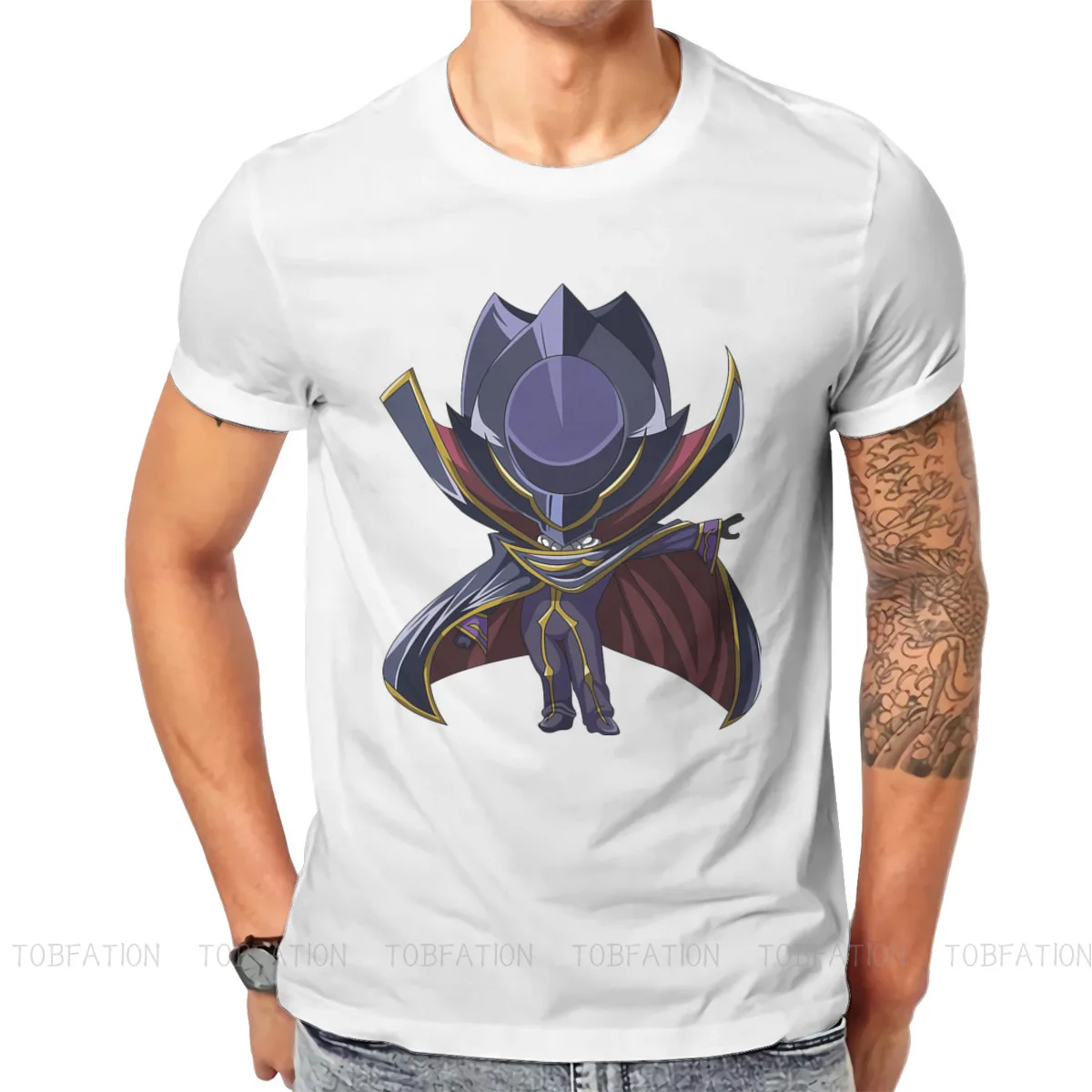 CODE GEASS Lelouch of the Rebellion Lelouch Tshirt Top Graphic Men Classic Alternative Summer Men's Clothing Harajuku T Shirt 
CODE GEASS Lelouch of the Rebellion Lelouch Tshirt Top Graphic Men Classic Alternative Summer Men's Clothing Harajuku T Shirt