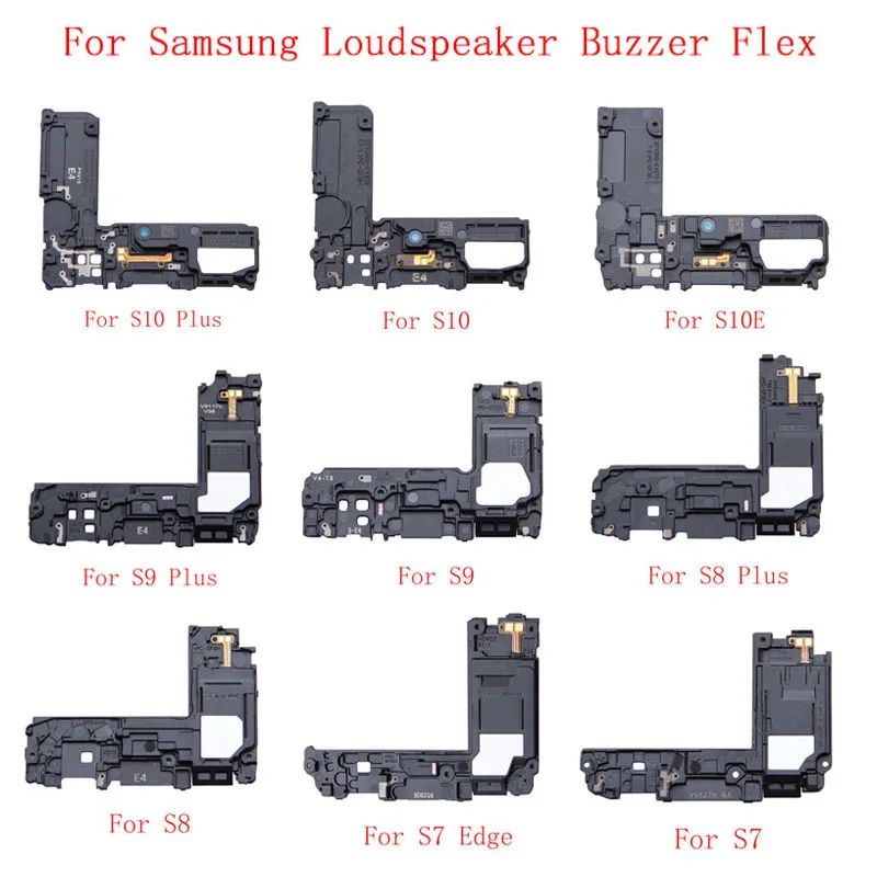 

Loud Speaker Buzzer Ringer Flex Cable For Samsung S10 S10Plus S10E S9 S9Plus S8 S8Plus S7 S7 Edge Buzzer Flex Replacement Parts