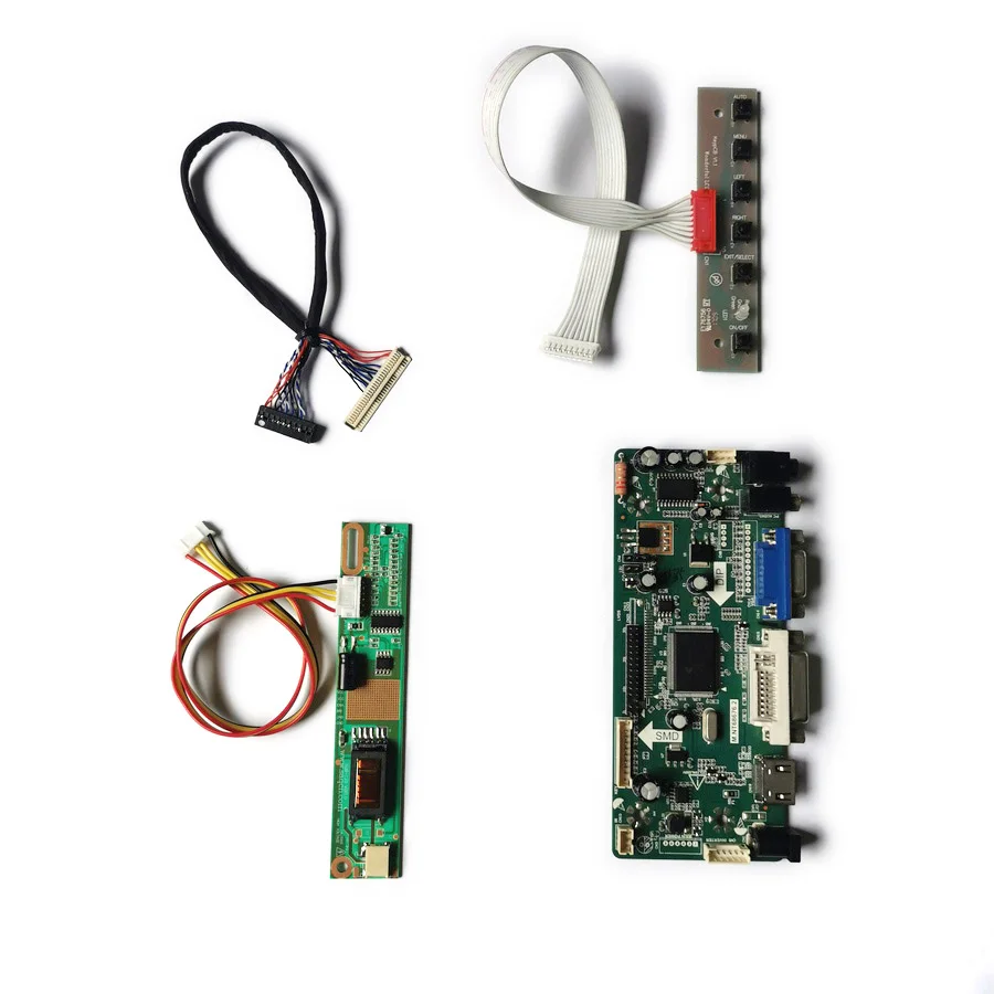 M.NT68676 Monitor Controller Board DIY Kit LVDS VGA DVI Matrix Fit N141X7/N141XA/N141XB/N141XC 1CCFL 30 Pin 1024*768
M.NT68676 Monitor Controller Board DIY Kit LVDS VGA DVI Matrix Fit N141X7/N141XA/N141XB/N141XC 1CCFL 30 Pin 1024*768