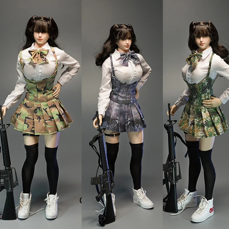 In stock cdtoys M014 1/6 female soldier tactical jk python uniform skirt pleated skirt armed girl suit
In stock cdtoys M014 1/6 female soldier tactical jk python uniform skirt pleated skirt armed girl suit