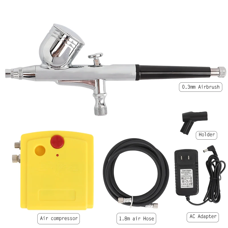 Dual Action Airbrush Air Compressor Kit Spraying For Art Painting Tattoo Manicure Craft Cake Spray Model Air Brush Nail
Dual Action Airbrush Air Compressor Kit Spraying For Art Painting Tattoo Manicure Craft Cake Spray Model Air Brush Nail