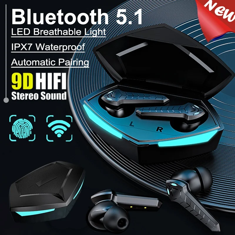 TWS-наушники Bluetooth 5,0; Беспроводные Игровые наушники; Водонепроницаемые наушники; Спортивные стереонаушники; Игровые наушники с микрофоном
TWS-наушники Bluetooth 5,0; Беспроводные Игровые наушники; Водонепроницаемые наушники; Спортивные стереонаушники; Игровые наушники с микрофоном