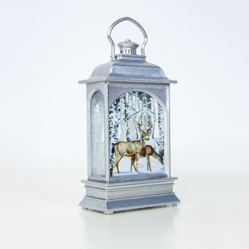 1pc Christmas Lamp 12.5*7cm Hand-Held Christmas Tree Hanging Lamp Santa Claus Deer Snowman Light Decor
1pc Christmas Lamp 12.5*7cm Hand-Held Christmas Tree Hanging Lamp Santa Claus Deer Snowman Light Decor