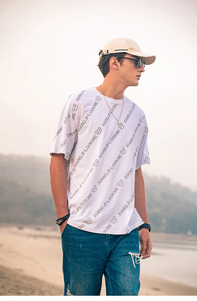 2669 2021 new Summer trend new fashion brand ins bear letter printing short-sleeved T-shirt
2669 2021 new Summer trend new fashion brand ins bear letter printing short-sleeved T-shirt