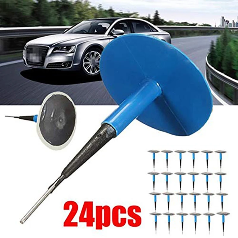 Mushroom Nail Repair Wheel +24 Nails Motorcycle Car General Tire Repair Tire Compaction Wheel Repair Tool 
Mushroom Nail Repair Wheel +24 Nails Motorcycle Car General Tire Repair Tire Compaction Wheel Repair Tool