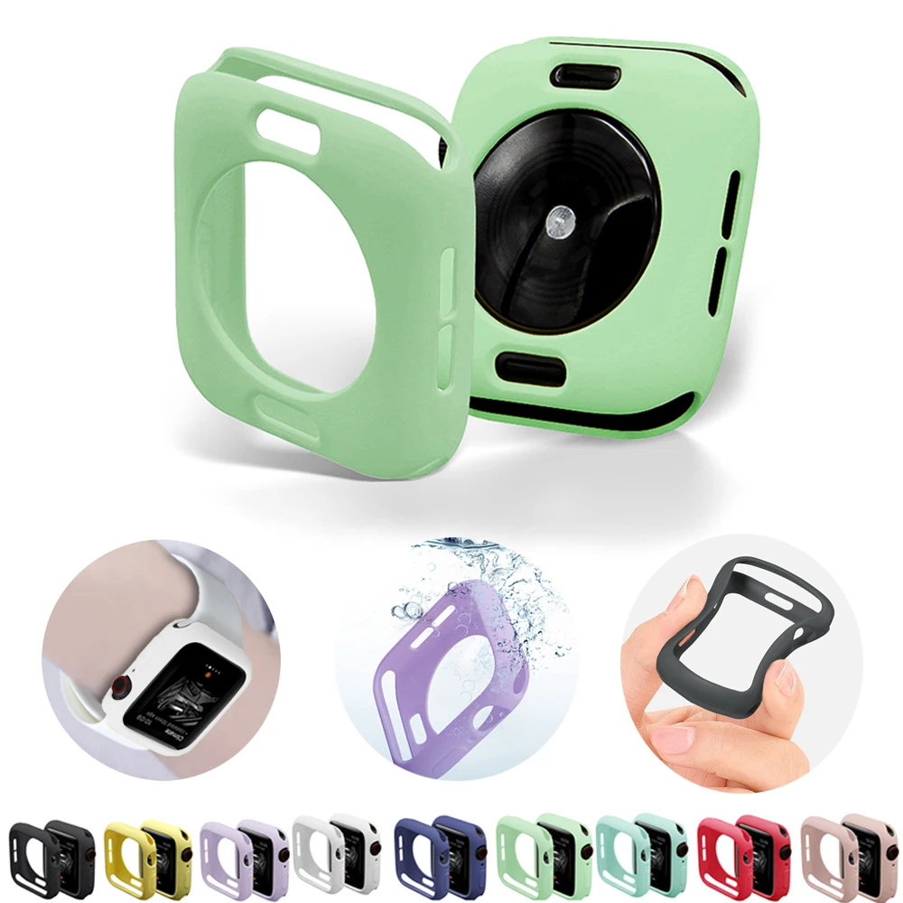 100 шт силиконовый чехол для Apple Watch 3 2 1 42 мм 38 мм цветной Чехол полная защитная оболочка для iWatch 4 5 40 мм 44 мм бампер для часов
100 шт силиконовый чехол для Apple Watch 3 2 1 42 мм 38 мм цветной Чехол полная защитная оболочка для iWatch 4 5 40 мм 44 мм бампер для часов