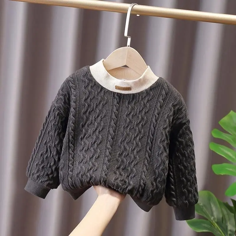 Boys Wool Sweaters Spring Autumn Children Casual Pullover Tops Clothes For Baby Girls Kids Fashion Ourfits Sweater 2022 New 5 6
Boys Wool Sweaters Spring Autumn Children Casual Pullover Tops Clothes For Baby Girls Kids Fashion Ourfits Sweater 2022 New 5 6