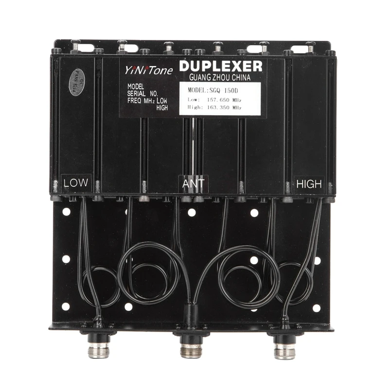 Yinitone 50 Вт VHF Duplexer SGQ-150D N-Head Repeater Duplexer TX: 157,650/RX: 163,350 MHZ DIY Walkie-Talkie Repeater Box
Yinitone 50 Вт VHF Duplexer SGQ-150D N-Head Repeater Duplexer TX: 157,650/RX: 163,350 MHZ DIY Walkie-Talkie Repeater Box