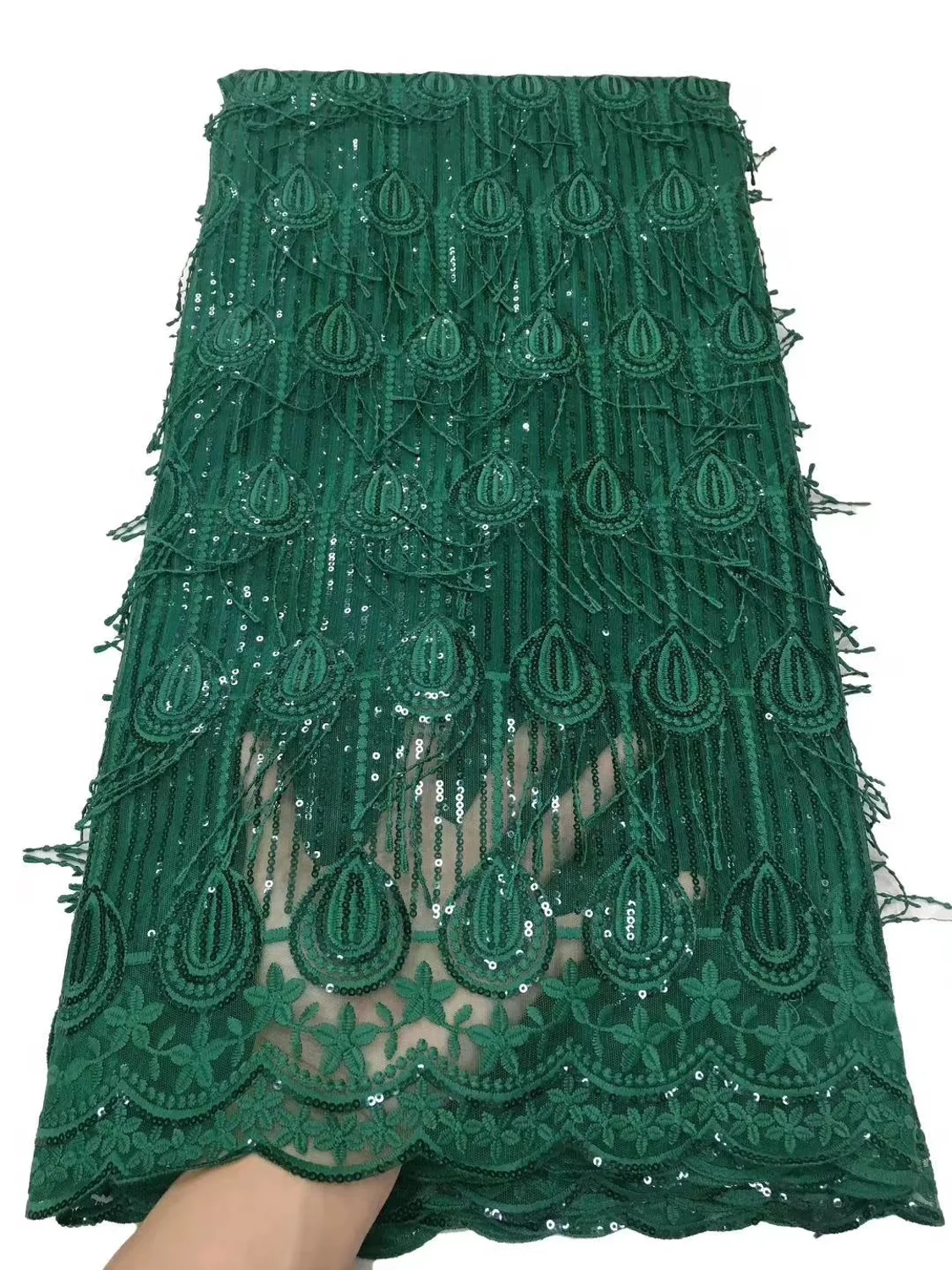 2020 Latest Sequins Lace Fabric French Nigerian Tulle Lace Fabrics African Lace Fabric High Quality Milk Silk For Wedding Dress
2020 Latest Sequins Lace Fabric French Nigerian Tulle Lace Fabrics African Lace Fabric High Quality Milk Silk For Wedding Dress