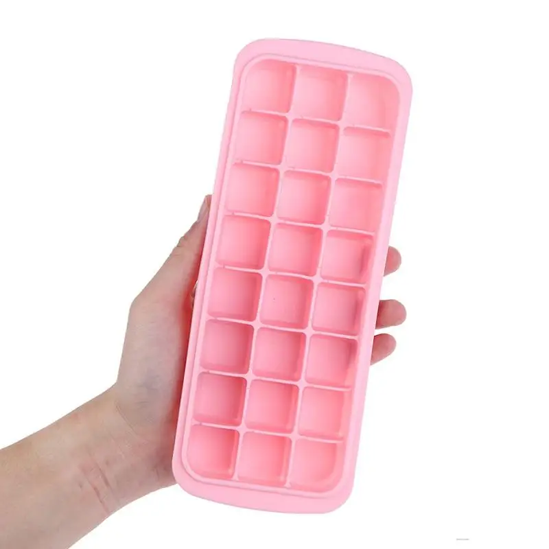 24-grid Ice Cube Mold Home Bar Pub Wine Ice Blocks Maker Silicone Non-stick Mould Tray DIY Creative Ice Cube Mold Square Shape 
24-grid Ice Cube Mold Home Bar Pub Wine Ice Blocks Maker Silicone Non-stick Mould Tray DIY Creative Ice Cube Mold Square Shape
