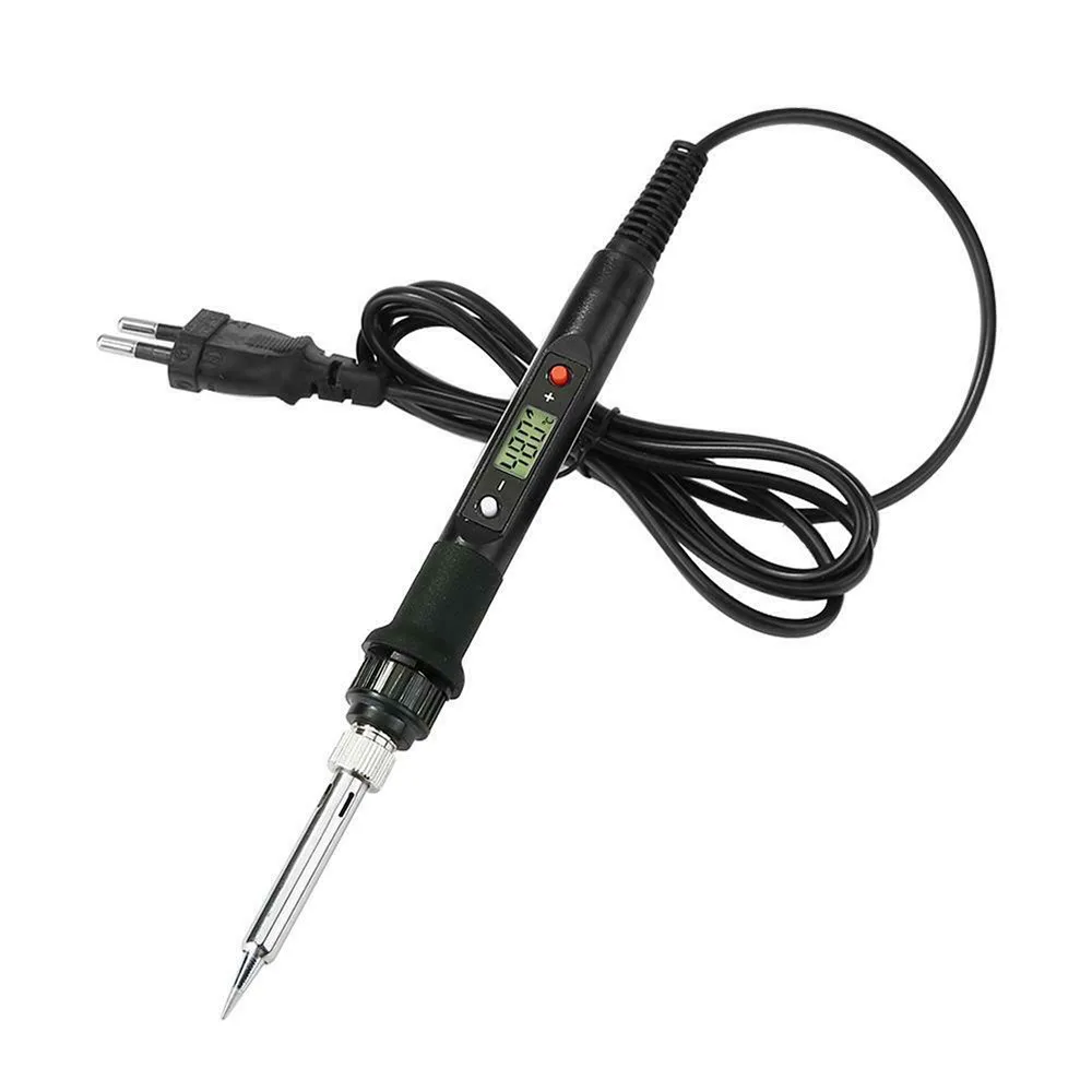 80W 220V Digital Electric Soldering Iron Adjustable Temperature Soldering Iron Pen Welding Rework Tool
80W 220V Digital Electric Soldering Iron Adjustable Temperature Soldering Iron Pen Welding Rework Tool