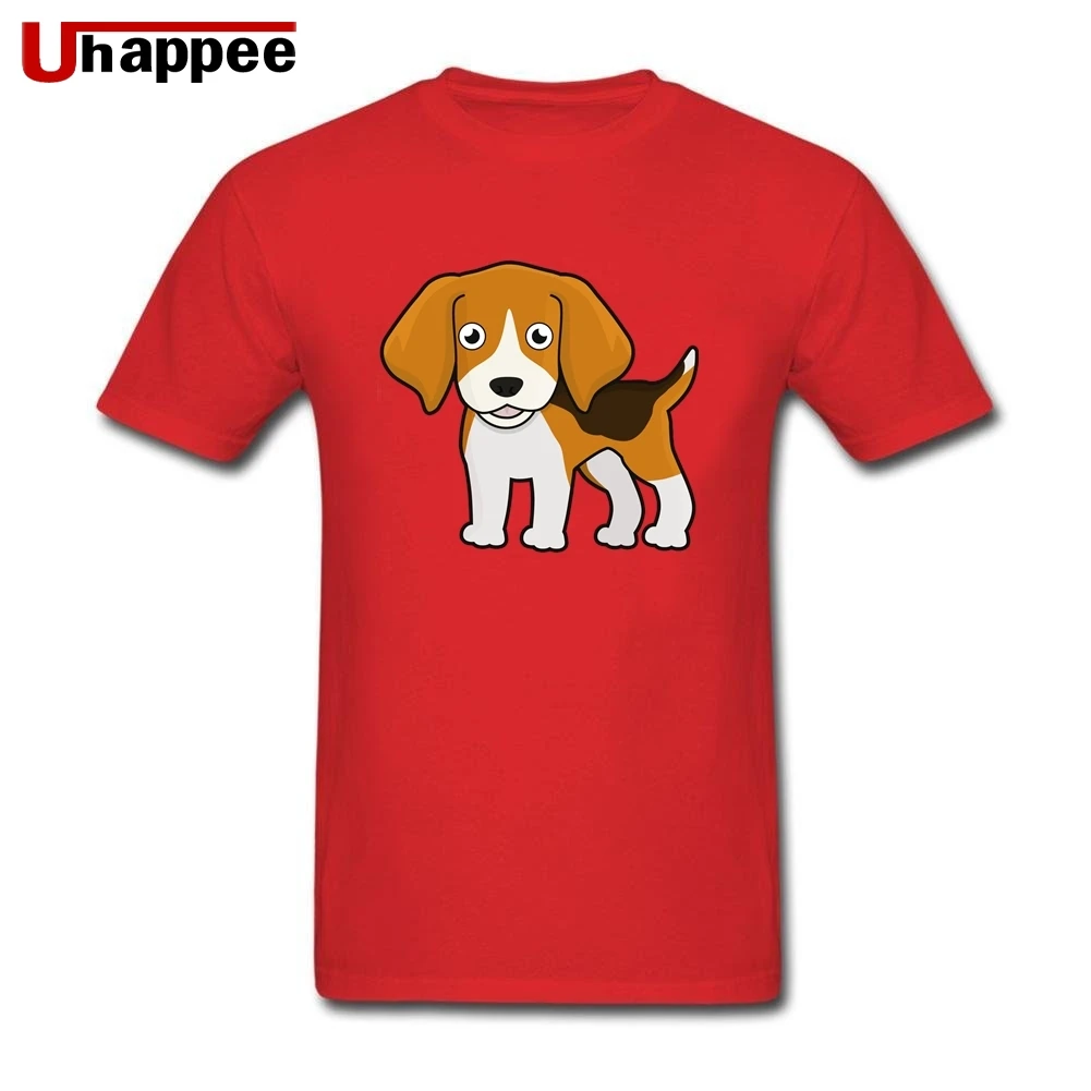 2019 футболка Swagger с принтом милый Бигль Homme лучшая облегающая короткими рукавами